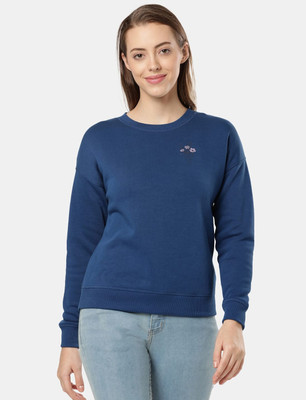 JOCKEY Full Sleeve Solid Women Sweatshirt