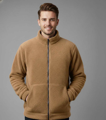 nikline Full Sleeve Solid Men Sweatshirt
