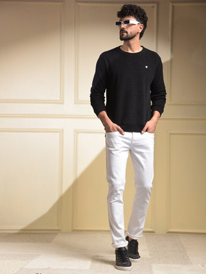 CRIMSOUNE CLUB Full Sleeve Solid Men Sweatshirt