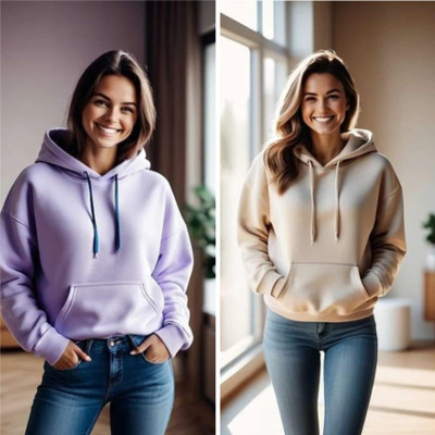 HouseOfCommon Full Sleeve Solid Women Sweatshirt