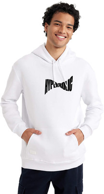 Datalact Full Sleeve Printed Men Sweatshirt