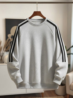FashionAndYOUTH Full Sleeve Striped Men Sweatshirt