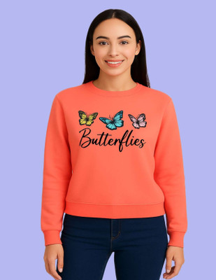 Veins Fashion Full Sleeve Printed Women Sweatshirt