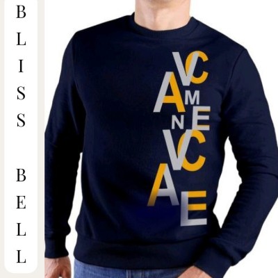 Bliss Bell Full Sleeve Printed Men Sweatshirt