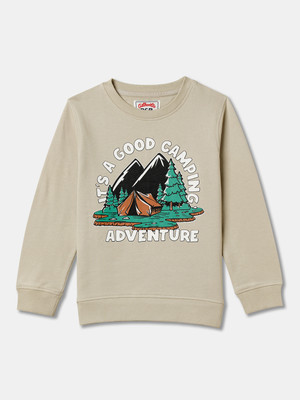 R&B Full Sleeve Printed Boys Sweatshirt