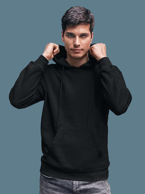 J S APPARELS Full Sleeve Solid Men Sweatshirt