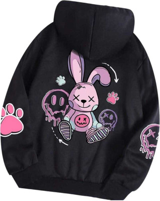 KEESOR Full Sleeve Printed Girls Sweatshirt
