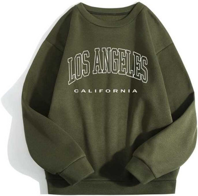 HK CREATION Full Sleeve Printed Men Sweatshirt