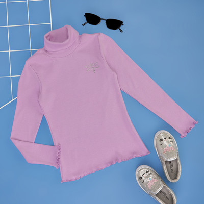 Pantaloons Junior Full Sleeve Solid Girls Sweatshirt