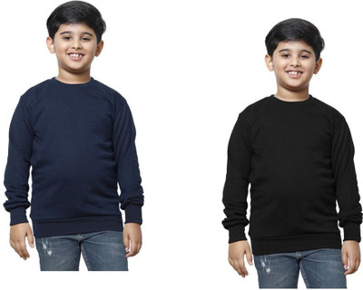AE Trends Full Sleeve Solid Boys Sweatshirt