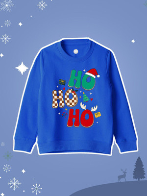 Yk Full Sleeve Printed Boys & Girls Sweatshirt