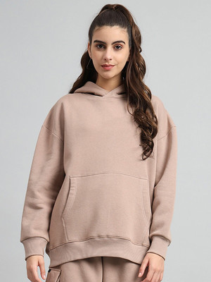 R Heaven Fashions Full Sleeve Solid Women Sweatshirt