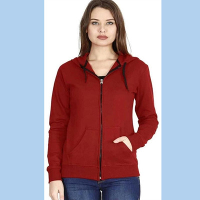 MODERNSSHOP Full Sleeve Solid Women Sweatshirt