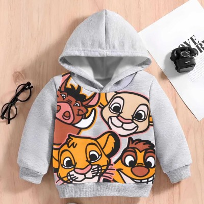 Show In Style Full Sleeve Graphic Print Boys & Girls Sweatshirt