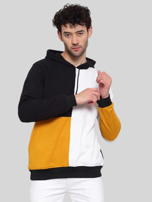 HouseOfCommon Full Sleeve Color Block Men Sweatshirt