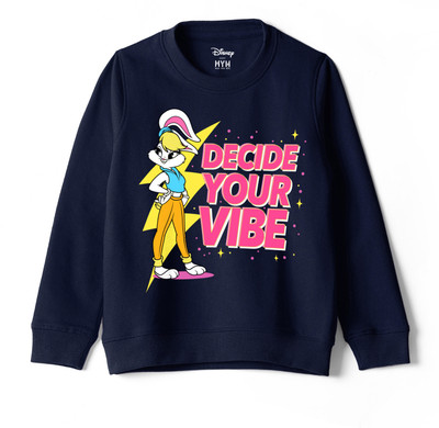 Warner Bros by Wear Your Mind Full Sleeve Graphic Print Boys Sweatshirt