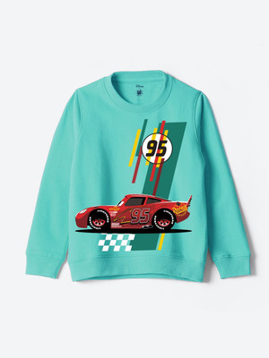 YK Disney Full Sleeve Graphic Print Boys Sweatshirt