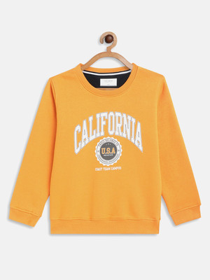 METTLE Full Sleeve Printed Boys Sweatshirt