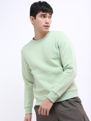 HIGHLANDER Full Sleeve Solid Men Sweatshirt