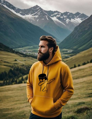 BoldTee Full Sleeve Printed Men Sweatshirt