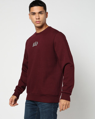 GAP Full Sleeve Embroidered Men Sweatshirt