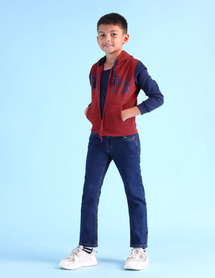 U.S. POLO ASSN. Full Sleeve Graphic Print Baby Boys Sweatshirt