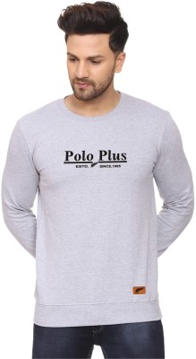 Polo Plus Full Sleeve Printed Men Sweatshirt