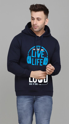 TEEFOX Full Sleeve Printed Men Sweatshirt