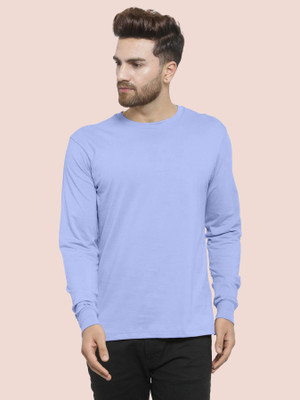 KAJARU Full Sleeve Solid Men Sweatshirt