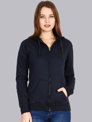 Timyka Full Sleeve Solid Women Sweatshirt