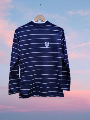 TIKI TEES FAB Full Sleeve Striped Men Sweatshirt