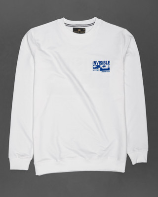 french crown Full Sleeve Printed Men Sweatshirt