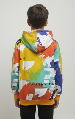 VG Full Sleeve Graphic Print Boys & Girls Sweatshirt