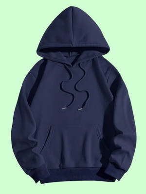 BUCKBARRY Full Sleeve Solid Men Sweatshirt