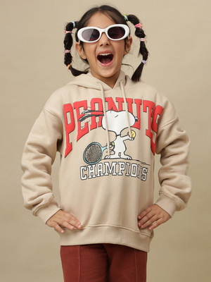 kidsville Full Sleeve Printed Girls Sweatshirt