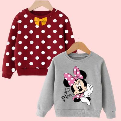 Show In Style Full Sleeve Printed Baby Boys & Baby Girls Sweatshirt