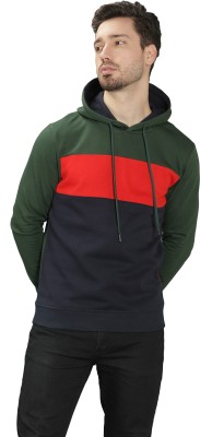 Nimble Full Sleeve Color Block Men Sweatshirt