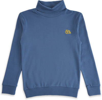 Pantaloons Junior Full Sleeve Solid Boys Sweatshirt