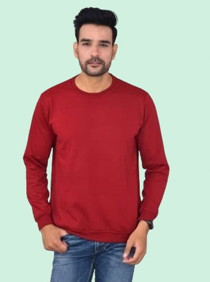 Super Weston Trend Full Sleeve Solid Men Sweatshirt