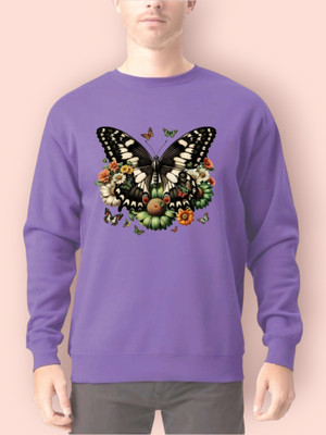 IDEAL FOZ Full Sleeve Graphic Print Men Sweatshirt