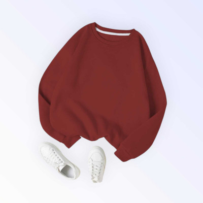 WAYIT FASHION Full Sleeve Solid Women Sweatshirt