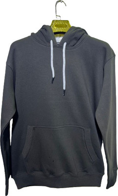 HouseOfCommon Full Sleeve Solid Men Sweatshirt