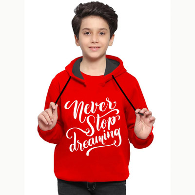 SKGarment Full Sleeve Graphic Print Boys Sweatshirt