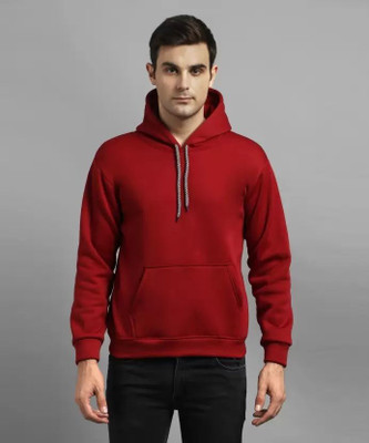 VDART TREND Full Sleeve Solid Men Sweatshirt