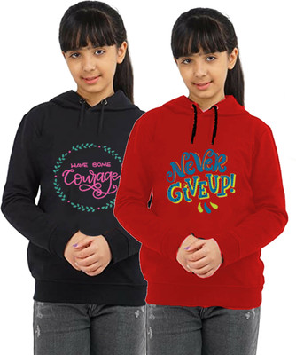 GWA Full Sleeve Printed Girls Sweatshirt