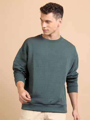 HIGHLANDER Full Sleeve Solid Men Sweatshirt