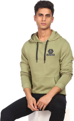 FLYING MACHINE Full Sleeve Applique Men Sweatshirt
