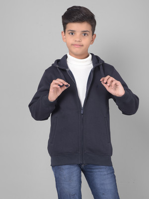 CRIMSOUNE CLUB Full Sleeve Solid Boys Sweatshirt