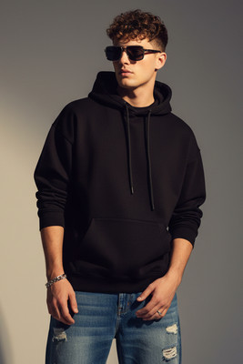 Veirdo Full Sleeve Solid Men Sweatshirt