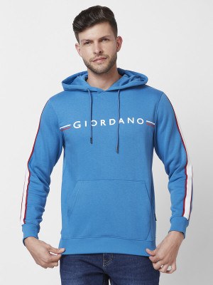 GIORDANO Full Sleeve Solid Men Sweatshirt